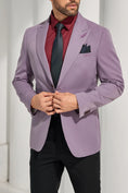 Cargar la imagen en la vista de la galería, Designer Style New Men's Two Button Blazer
