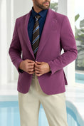 Bild in Galerie-Betrachter laden, Designer Style New Men's One Button Blazer
