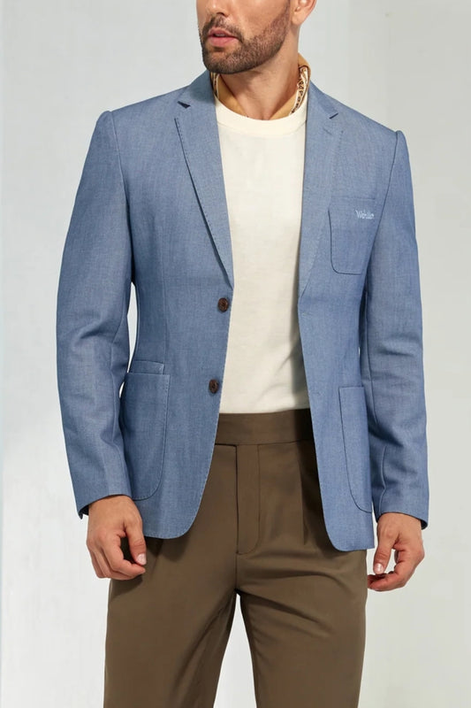 Designer Style New Men's Two Button Blazer