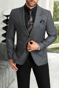 Bild in Galerie-Betrachter laden, Designer New Style Two Button Men's Blazer
