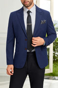 Cargar la imagen en la vista de la galería, Designer New Style Two Button Men's Blazer
