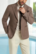 Cargar la imagen en la vista de la galería, Designer Style New Men's Two Button Blazer
