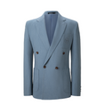 Charger l'image dans la visionneuse de la galerie, Designer Style New Double Breasted Men's Two Button Blazer
