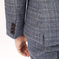 Bild in Galerie-Betrachter laden, Grey Plaid Elegant 5 Piece Boys Suits
