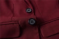 Cargar la imagen en la vista de la galería, Burgundy Formal School 5 Piece Boys Suits
