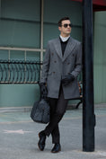 Bild in Galerie-Betrachter laden, Men's Wool Coat Winter Double Breasted Long Coat 2769
