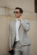 Load image into Gallery viewer, Summer Unique Design Plaid 2 Pieces Men's Suits 2793
