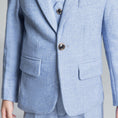 Cargar la imagen en la vista de la galería, Denim Blue Classic 5 Piece Boys Suits
