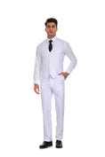 Charger l'image dans la visionneuse de la galerie, White Party Business Banquet 3 Piece Men Suits
