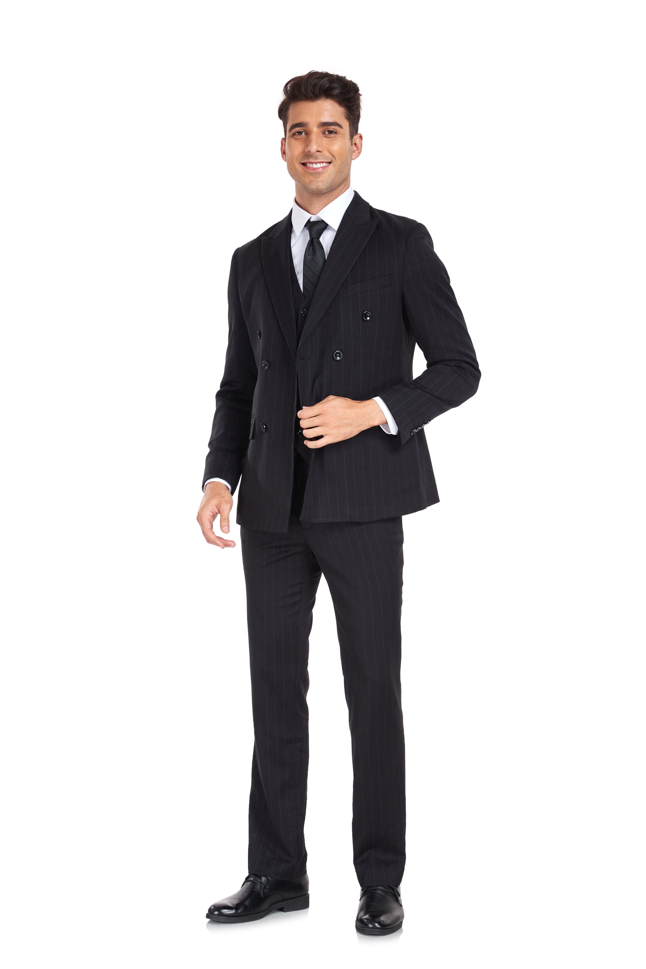 Stripe Men's 3 Piece Suits for Party, Wedding and Business(MORE COLORS+)