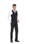 Cargar la imagen en la vista de la galería, Stripe Men's 3 Piece Suits for Party, Wedding and Business(MORE COLORS+)
