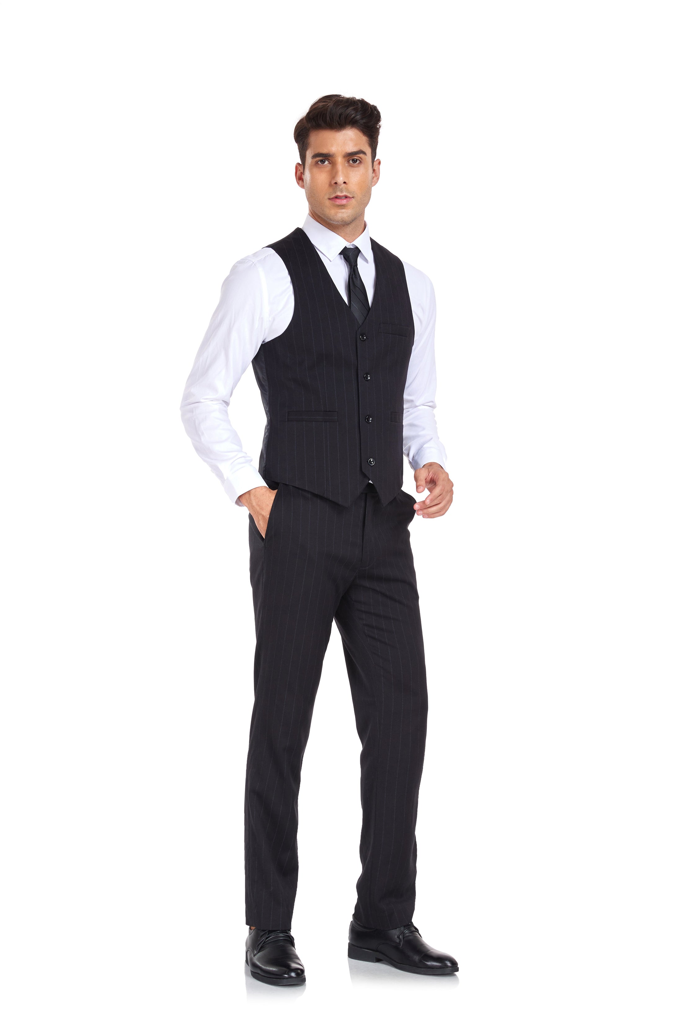 Stripe Men's 3 Piece Suits for Party, Wedding and Business(MORE COLORS+)