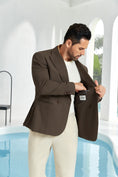 Bild in Galerie-Betrachter laden, Designer Style New Men's Double Breasted Blazer
