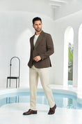 Cargar la imagen en la vista de la galería, Designer Style New Men's Double Breasted Blazer
