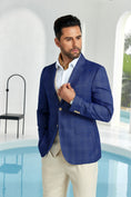 Bild in Galerie-Betrachter laden, Designer Style New Men's Two Button Blazer 2563
