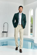 Cargar la imagen en la vista de la galería, Designer Style New Men's One Button Blazer
