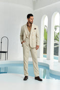 Cargar la imagen en la vista de la galería, Designer Style New Beach Wedding Summer 3 Pieces Men Suits
