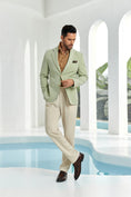 Cargar la imagen en la vista de la galería, Designer Style New Men's Two Button Blazer
