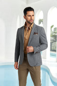 Load image into Gallery viewer, Designer Style New Men's Two Button Blazer
