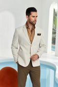 Bild in Galerie-Betrachter laden, Designer Style New Men's Double Breasted Blazer
