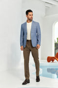 Cargar la imagen en la vista de la galería, Designer Style New Men's Two Button Blazer
