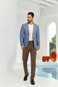 Cargar la imagen en la vista de la galería, Designer Style New Men's Two Button Blazer
