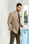 Cargar la imagen en la vista de la galería, Designer Style New Men's Double Breasted Blazer
