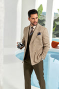 Cargar la imagen en la vista de la galería, Designer Style New Men's Double Breasted Blazer
