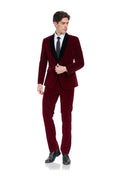 Charger l'image dans la visionneuse de la galerie, Velvet 3 Piece Men's Formal Suits(MORE COLORS+)
