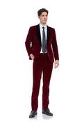 Charger l'image dans la visionneuse de la galerie, Velvet 3 Piece Men's Formal Suits(MORE COLORS+)
