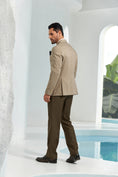 Cargar la imagen en la vista de la galería, Designer Style New Men's Double Breasted Blazer
