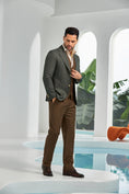 Bild in Galerie-Betrachter laden, Designer Style New Men's Two Button Blazer
