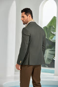 Bild in Galerie-Betrachter laden, Designer Style New Men's Two Button Blazer
