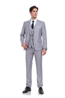 Two Button 3 Pieces Men Suits (MORE COLORS+)