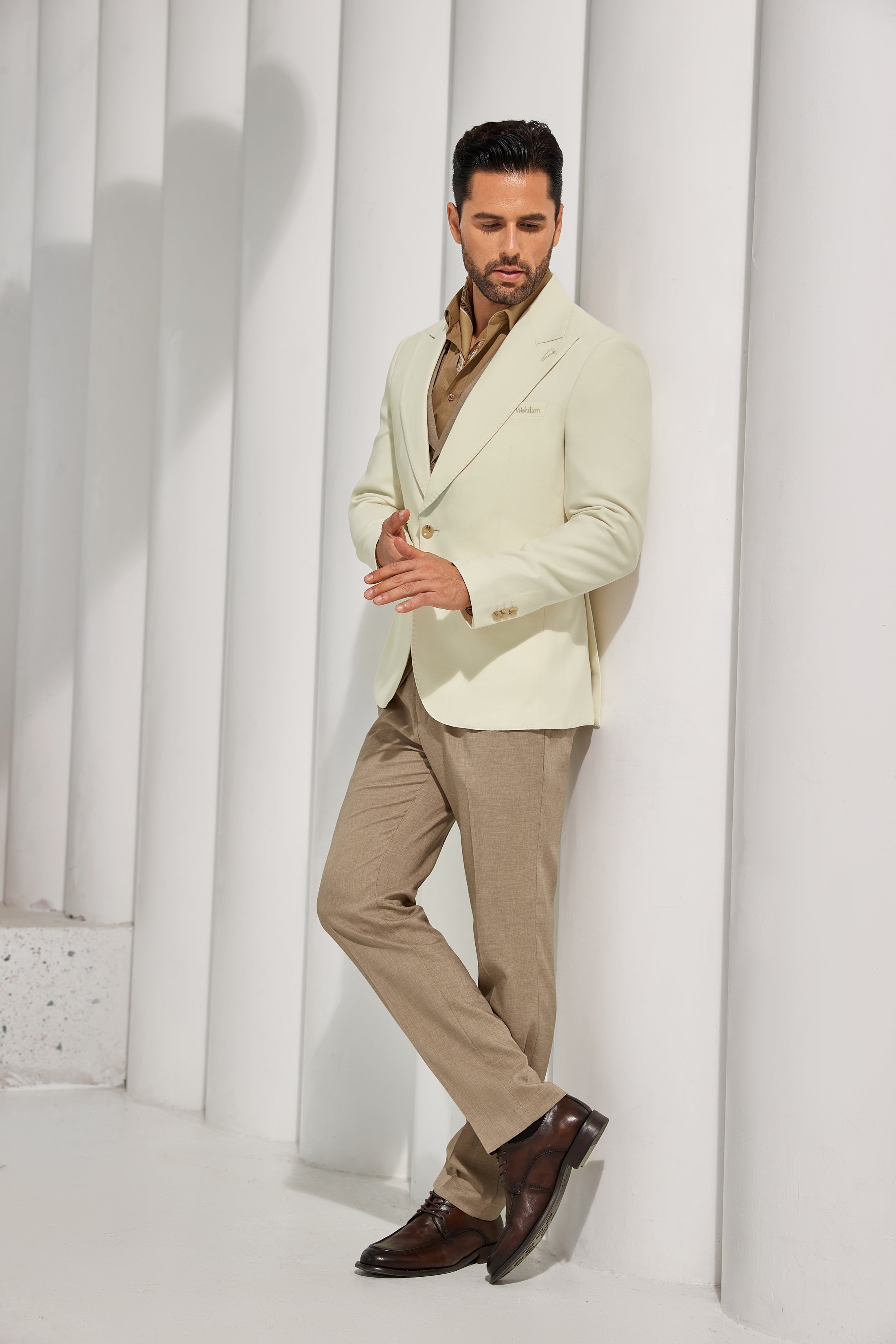 Designer Style New Men's One Button Blazer