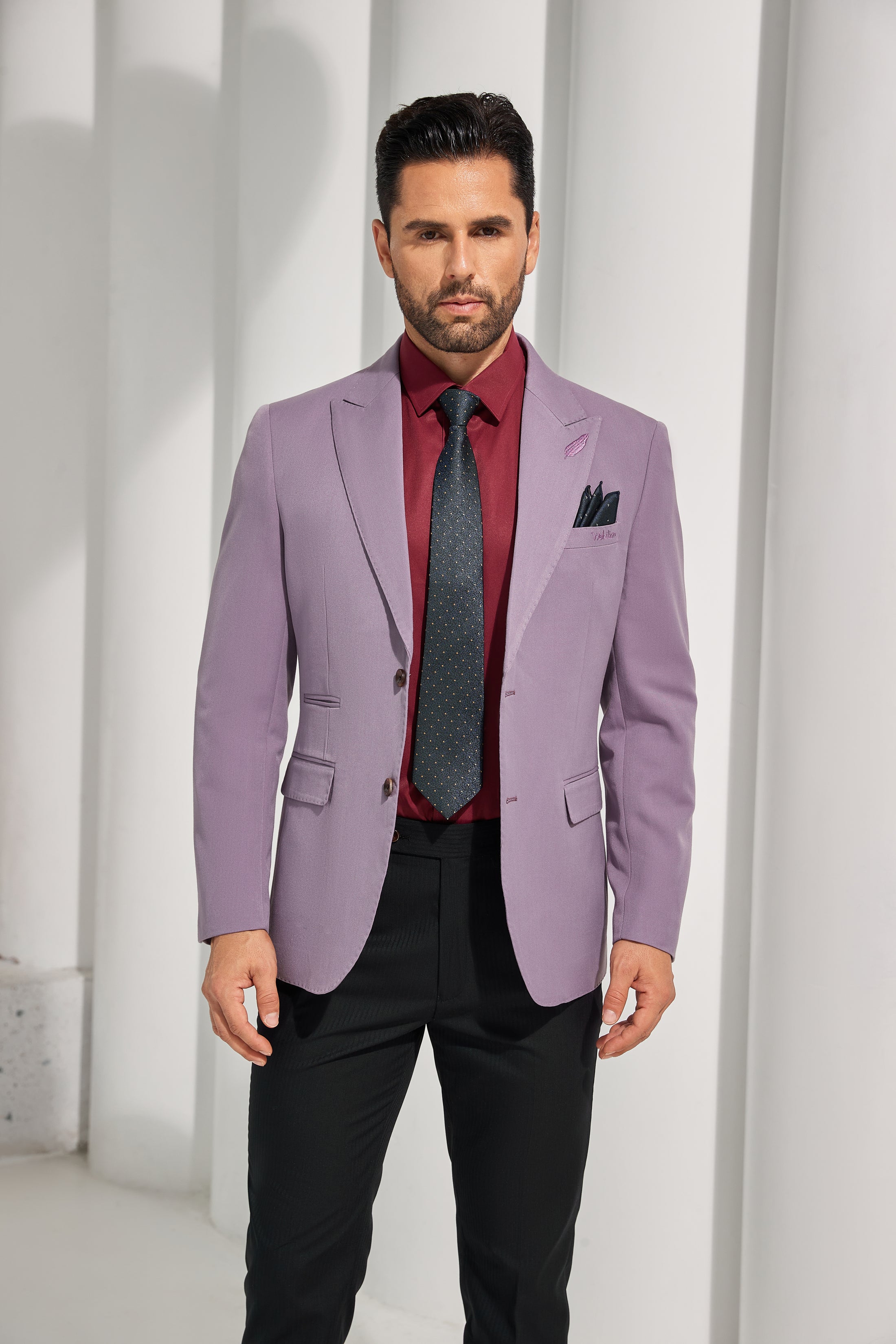 Designer Style New Men's Two Button Blazer