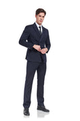 Cargar la imagen en la vista de la galería, Stripe Men's 3 Piece Suits for Party, Wedding and Business(MORE COLORS+)
