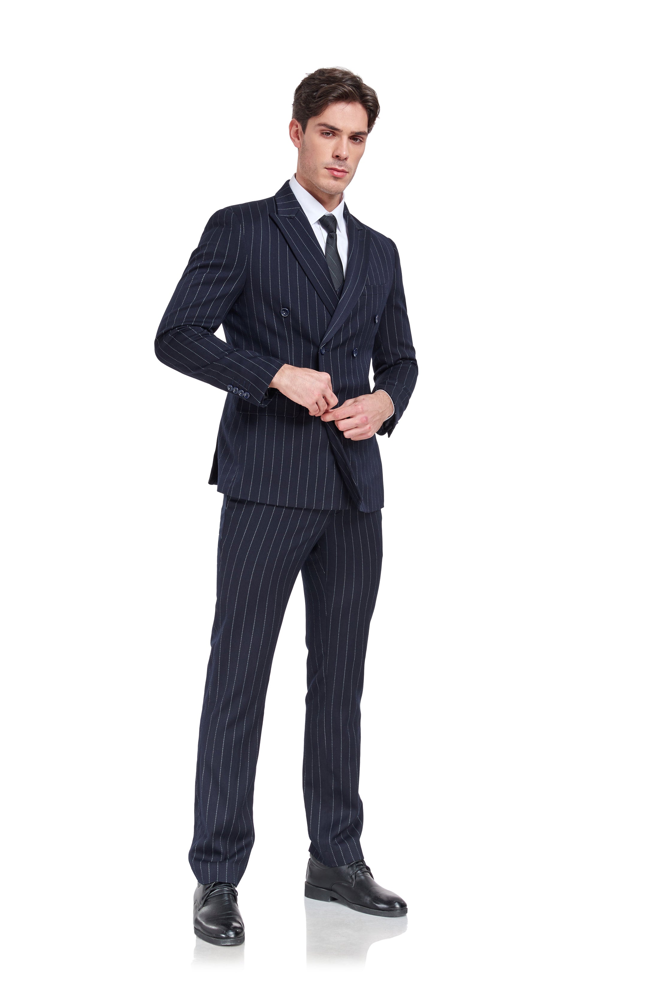 Stripe Men's 3 Piece Suits for Party, Wedding and Business(MORE COLORS+)