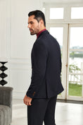 Load image into Gallery viewer, Designer Style New Double Breasted Men's Blazer
