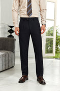 Bild in Galerie-Betrachter laden, Navy Men's Pants for Party, Wedding and Business 2568
