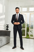 Charger l'image dans la visionneuse de la galerie, Designer Style Unique Design 2 Pieces Men's Suits Jacket+Pants
