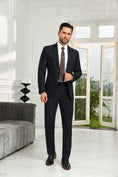 Charger l'image dans la visionneuse de la galerie, Designer Style Unique Design 2 Pieces Men's Suits Jacket+Pants
