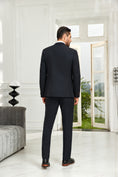 Charger l'image dans la visionneuse de la galerie, Designer Style Unique Design 2 Pieces Men's Suits Jacket+Pants
