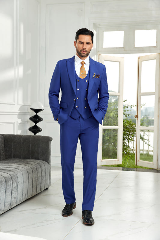 Designer Style Fashion Most Popular 3 Pieces Men Suits