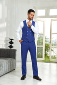 Charger l'image dans la visionneuse de la galerie, Designer Style Unique Design 2 Pieces Men's Suits Vest+Pants
