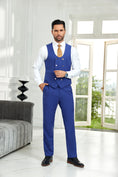 Charger l'image dans la visionneuse de la galerie, Designer Style Unique Design 2 Pieces Men's Suits Vest+Pants
