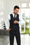 Bild in Galerie-Betrachter laden, Designer Style Unique Design 2 Pieces Men's Suits Vest+Pants
