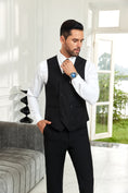 Bild in Galerie-Betrachter laden, Designer Style Unique Design 2 Pieces Men's Suits Vest+Pants
