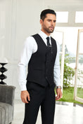 Bild in Galerie-Betrachter laden, Designer Style Unique Design 2 Pieces Men's Suits Vest+Pants
