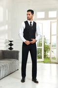 Cargar la imagen en la vista de la galería, Designer Style Unique Design 2 Pieces Men's Suits Vest+Pants
